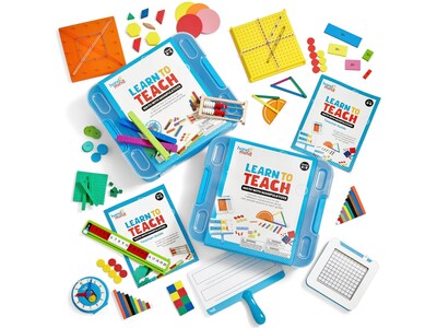 hand2mind Learn to Teach Math with Manipulatives Kit Bundle (94522)