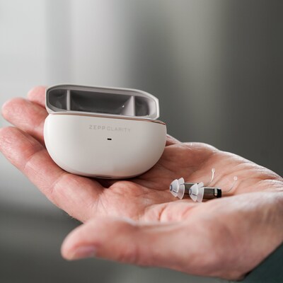 Zepp Clarity Pixie Hearing Aids, White (E2285OV1N)