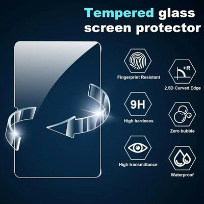 SaharaCase ZeroDamage Ultra Strong Scratch-Resistant Tempered Glass Screen Protector for Galaxy Tab S10 FE+ (ZD-T00072)
