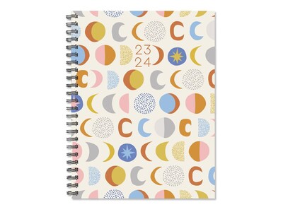 2023-2024 Willow Creek Luna 6.5 x 8.5 Academic Weekly & Monthly Planner, Paperboard Cover, Multico