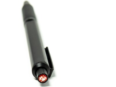 Zebra G-750 Retractable Gel Pens, Medium Point, Black/Blue Ink, 2/Pack (49802)