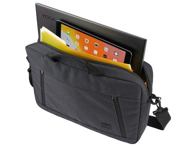 Case Logic Huxton Laptop Attache, Black Polyester (3204653)