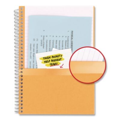 Five Star 5-Subject Notebook, 9.5" x 7.25", College Ruled, 150 Sheets, Assorted Colors (MEA840030)