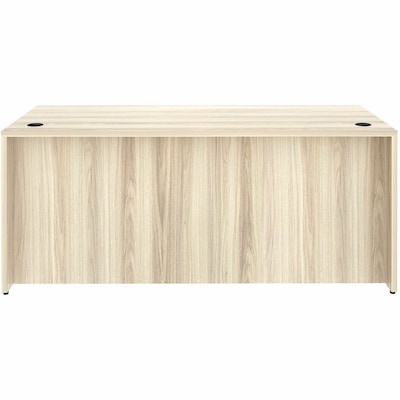 Lorell Essentials 70.9" W Executive Desk Shell, Modern Elm (LLR66302)