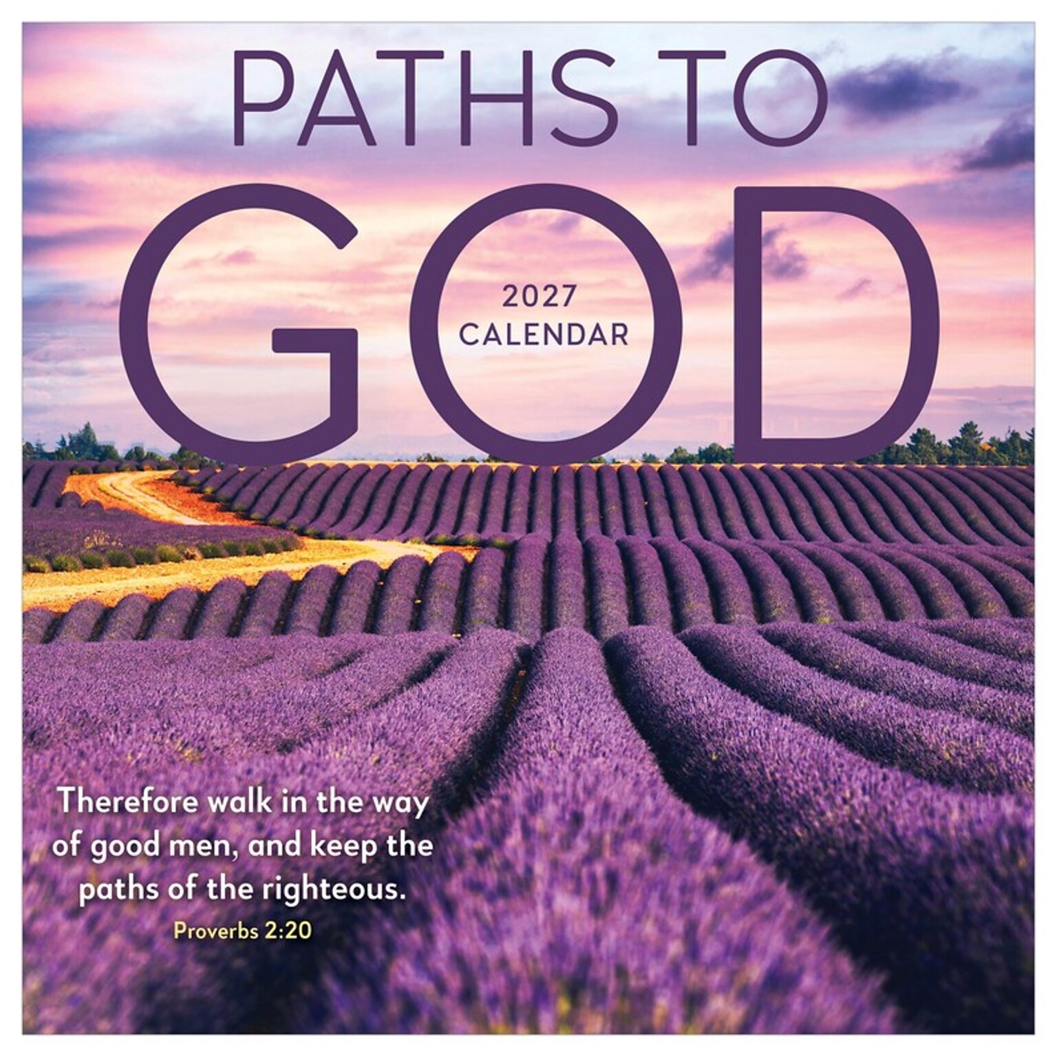 2027 TF Publishing Paths to God 7 x 7 Monthly Wall Calendar, Multicolored (27-2005)