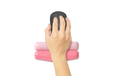 Kensington Duo Gel Non-Skid Gaming Wrist Rests, Pink (K62826WW)