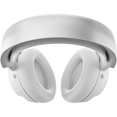 SteelSeries Arctis Nova Pro Wireless Noise Canceling Bluetooth Gaming Headset, USB-C, PC/PlayStation, White (61526)