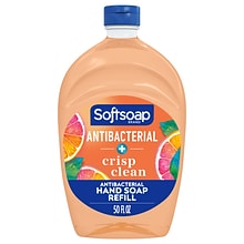 Softsoap Antibacterial Hand Soap Refill with Moisturizers, Crisp Clean, Refill, 50 oz (US05261A)