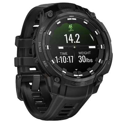 Garmin Instinct Crossover Smartwatch, GPS, 46.6mm, Silicone Band (010-03398-02)