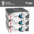 WypAll PowerClean L40 Extra Abosrbent Towels, White, 100 Wipes/box, 9 Boxes/Carton (05790)