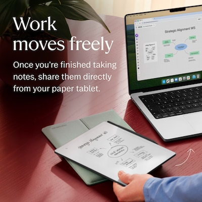 reMarkable Paper Pure 10.3”  Paper Tablet with Marker, Gray (RM92A-1000NW)