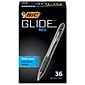 BIC Glide Bold Retractable Ballpoint Pen, Bold Point, Black Ink, 36/Pack (VLGB361BLK)