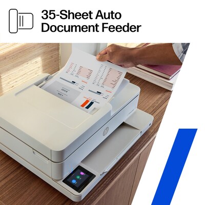 HP Envy 6555 Wireless Color All-in-One Printer, Scan, Copy, 3 Months Free Instant Ink, AI Enabled (C2XR6A)