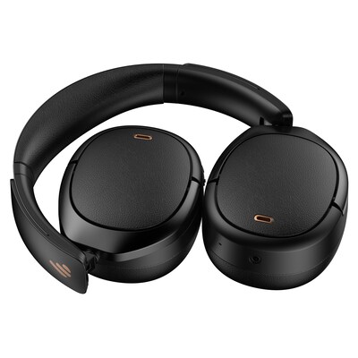 Edifier Wireless Active Noise Canceling Folding Over-Ear Headphones, Bluetooth, Black (WH950NB)