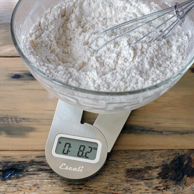 Escali Savu Stainless Steel Scale, Silver (F115)