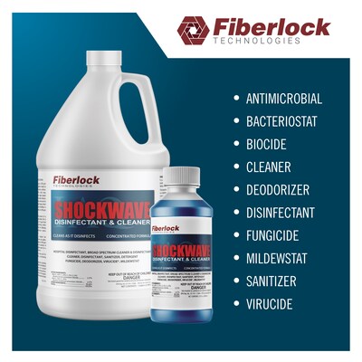 Fiberlock ShockWave RTU Disinfectant, Light Scent, 128 oz. (8316-1)
