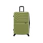 InUSA Aurum Polycarbonate/ABS Large Suitcase, Green (IUAUR00L-GRN)