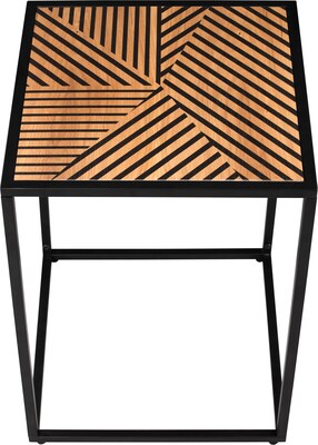 Elle Decor Julian Side Table, Black (FUST20069A)