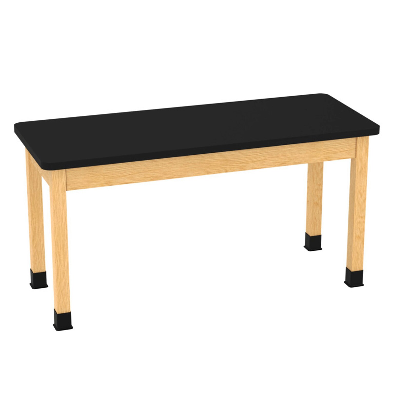 Diversified Woodcrafts Perpetulab Rectangular Science Lab Table, 60 x 24, Oak (P760LBBK30N)