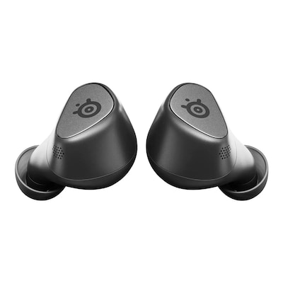 SteelSeries Arctis GameBuds Wireless Noise Canceling Earbuds, Bluetooth, Black (61707)