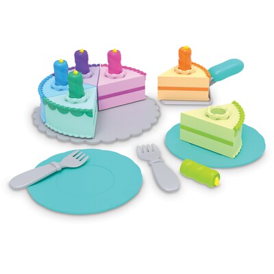Learning Resources New Sprouts Serve & Share Birthday Cake, Assorted Colors (LER9758)