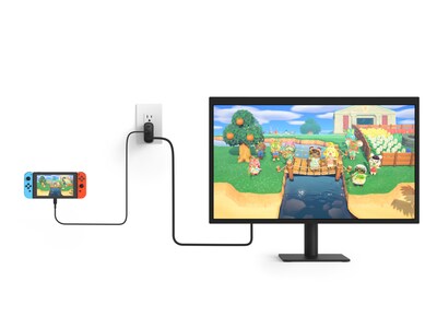 Belkin CONNECT 46.5W Multi-Port, Power Hub for USB Type-C Laptop or Nintendo Switch, Black (AVC010ttBK)