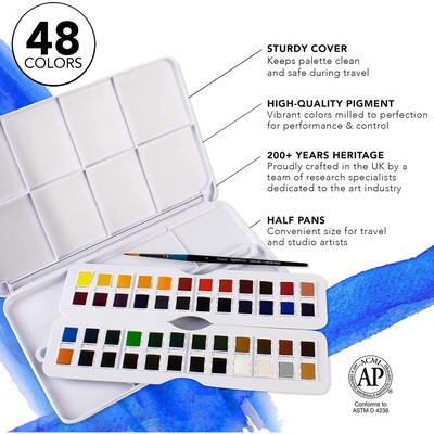 Daler-Rowney Aquafine Watercolor Paint, Assorted Colors (DRW131900201)