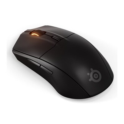SteelSeries Rival 3 Gen 2 Wireless Ergonomic Ambidextrous Optical Gaming Mouse, Black (62687)