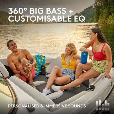 Ultimate Ears EVERBOOM Wireless Portable Bluetooth Speaker, Black (984-001872)