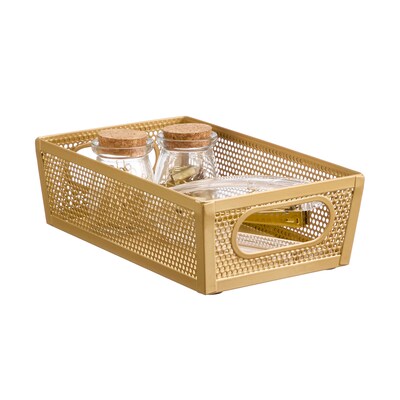 iDesign Steel Organizer, PC Soft Brass (25984)