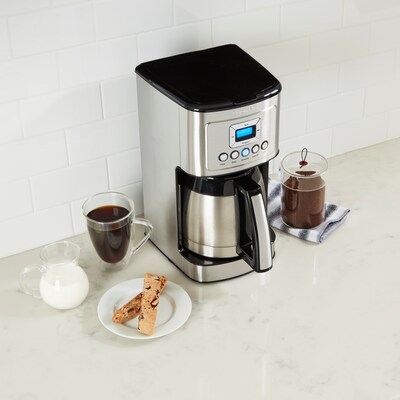 Cuisinart 12-Cups Automatic Coffee Maker, Black (DCC3400NAS)