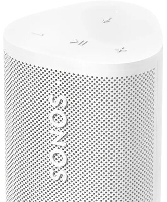Sonos Roam 2 Wireless Bluetooth Speaker, Waterproof, White (ROAM2US1)