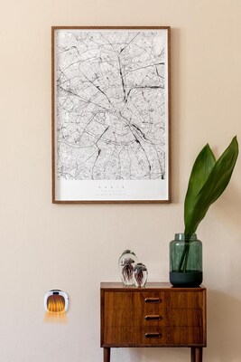 Good Housekeeping 750-Watt 2560 BTU Portable Ceramic Electric Wall Heater, White (73069-WH)