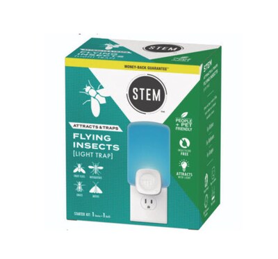 SC Johnson STEM Light Trap w/ Refill, 4/Carton (SJN359058)