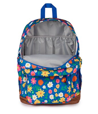 JanSport Cool Student Flower Market Laptop Backpack, Large, Multicolored (JS0A2SDDDKO)