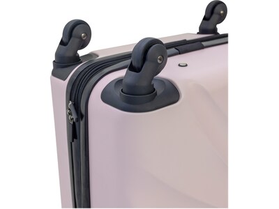 Geoffrey Beene 2-Piece Hardside Spinner Luggage Set, Blush (GB24-2)