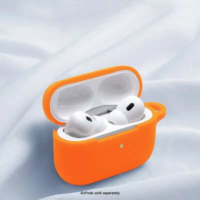 SaharaCase Venture Series Silicone Case Kit for AirPods Pro 3, Anti-Shock Material, Blazing Orange (HP00210)