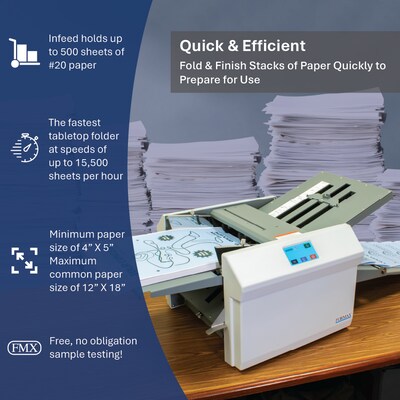 Formax Paper Folder, 500 Sheets (FD346)