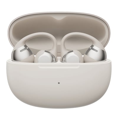 Shokz OpenDots ONE TWS Wireless Open-Ear Clip-on Earbuds & Charging Case, Bluetooth, Gray (E310-ST-GY-US)