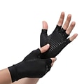 Extreme Fit Rubber/Polypropylene Typing Compression Gloves, Small, 2 Pairs/Pack (BEACG-BLA-S-2PK)