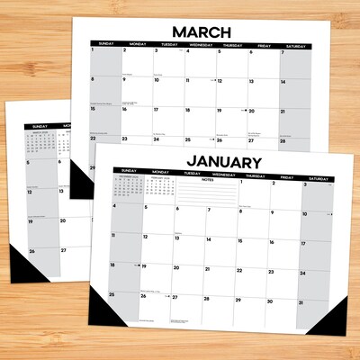 2026 Willow Creek Basic 17 x 12 Monthly Desk Pad Calendar (57063X)