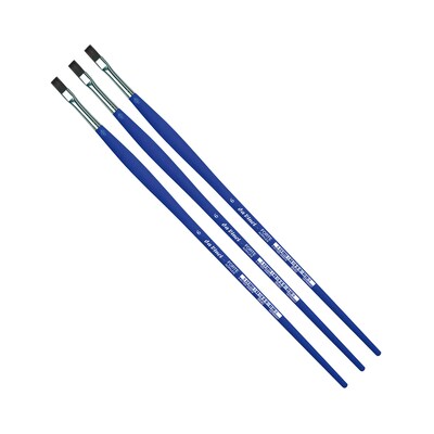 da Vinci FORTE-Acrylics Oil and Acrylic Synthetic Student Brush, 3 /Pack (DVXVA86406-3)
