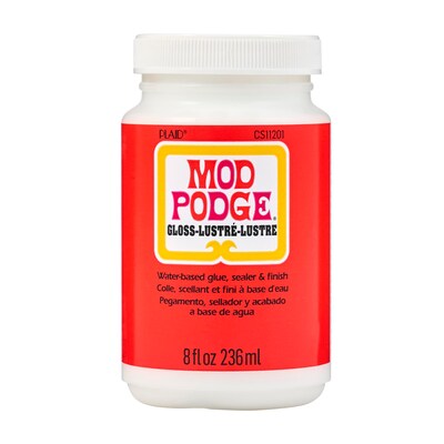 Mod Podge Decoupage Glue, Gloss, 8oz., 3/Pack (MODCS11201-3)