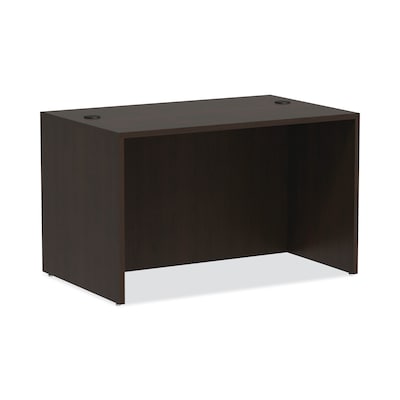 Alera Valencia Series Straight Front Desk Shell, 47 1/4w X 29 1/2d X 29 1/2h, Espresso