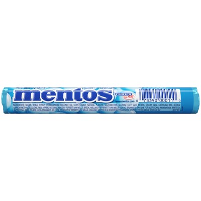 Mentos Mint Chewy Tablets, 15 Packs/Box (4180)