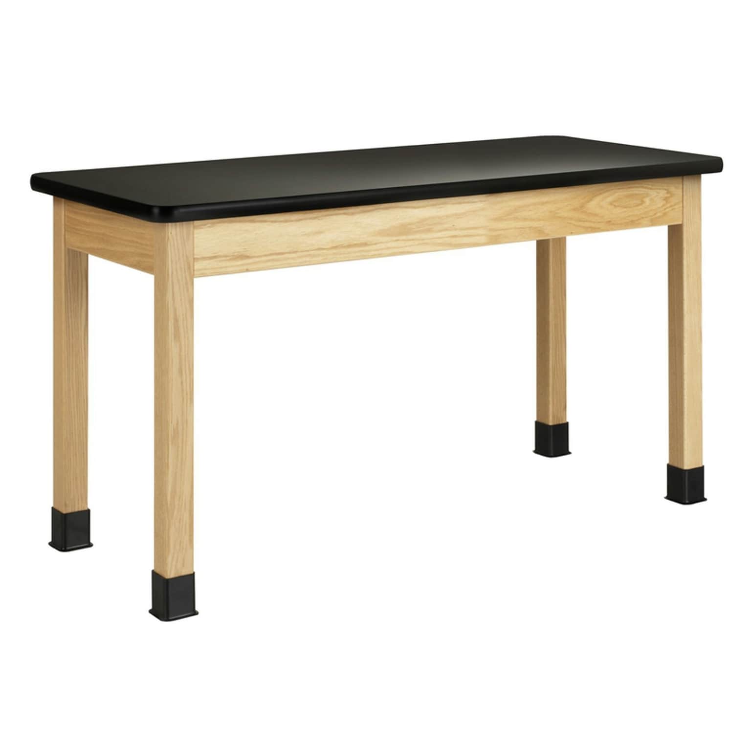 Diversified Woodcrafts School Classroom Rectangular Science Lab Table, 54 x 24, Oak (P720LBBK30N)