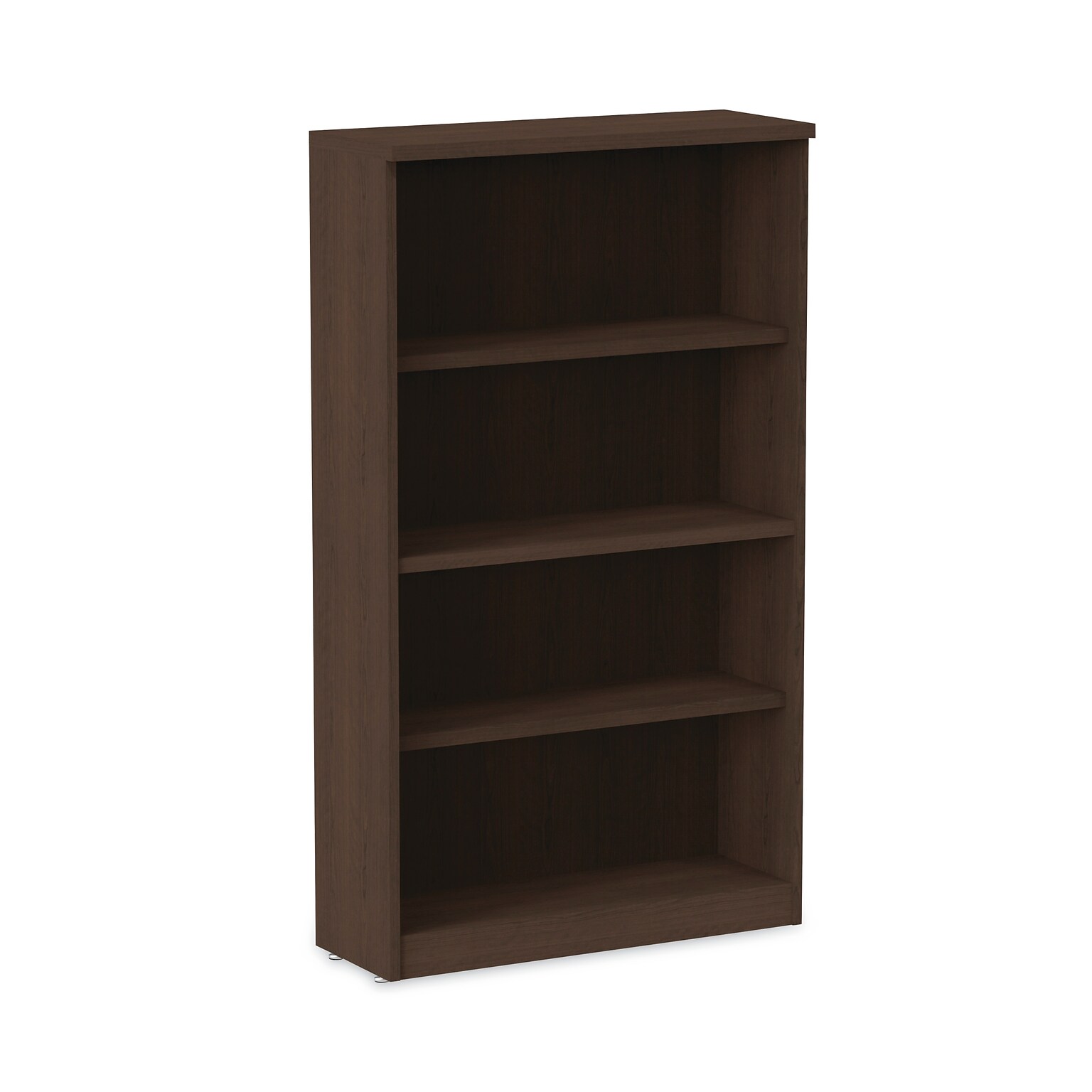 Alera Valencia Series Bookcase, Four-Shelf, 31 3/4w X 14d X 55h, Espresso (ALEVA635632ES)