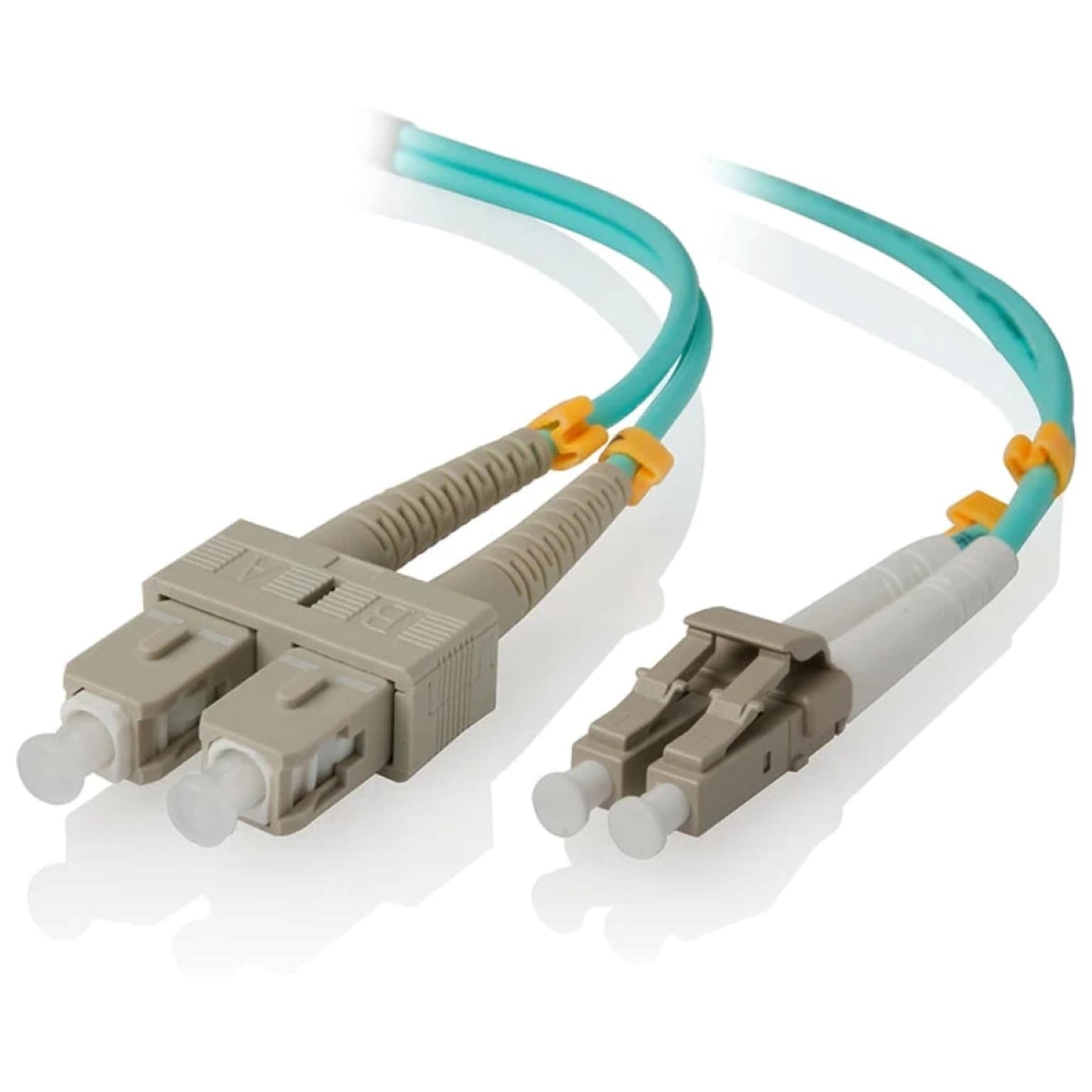 Alogic 6.6 ft. LC to SC Cable, Male to Male, Blue (LCSC-02-OM3)