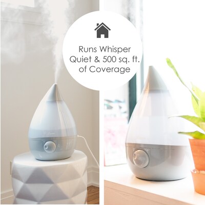 Crane Drop Ultrasonic Cool Mist Humidifier Grey (EE-5301GR)