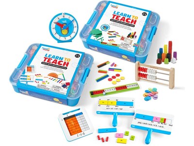hand2mind Learn to Teach Math with Manipulatives Kit Bundle (94522)